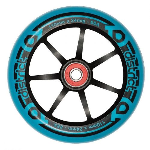 District W-series Wheel 110 mm - Blue