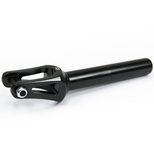 Crisp Tech 8 Alloy Fork - Black