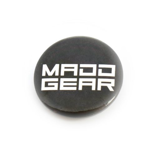 MGP Madd Gear Kitűző - Fekete/Fehér
