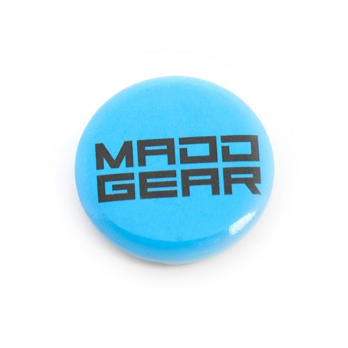 MGP Madd Gear Kitűző - Kék/Fekete