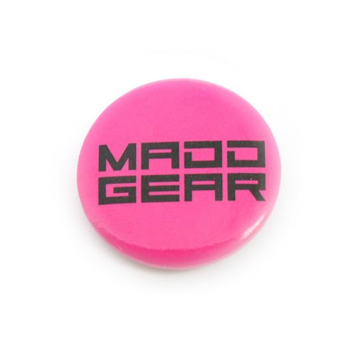 MGP Madd Gear Kitűző - Pink/Fekete