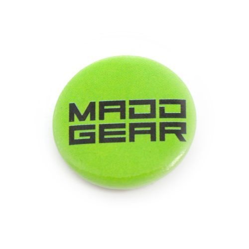 MGP Madd Gear Kitűző - Zöld/Fekete