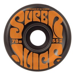 OJ Soft Mini Super Juice 55mm Wheels - Black Orange 