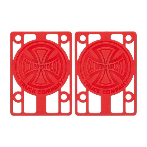 Independent Genuine Parts 1/8" Risers - Red