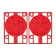 Independent Genuine Parts 1/8" Risers - Red