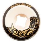 OJ Elite Hard Line 56mm Skateboard Wheels - White