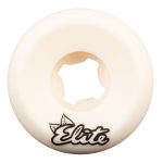 OJ Elite Hard Line 56mm Skateboard Wheels - White