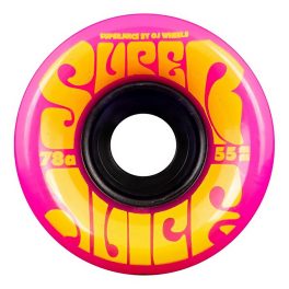 OJ Soft Mini Super Juice 55mm Wheels - Pink