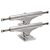 Independent Mid Polished 129mm Trucks - Silver