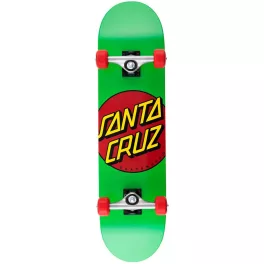 Santa Cruz Classic Dot 7.8" Skateboard - Green
