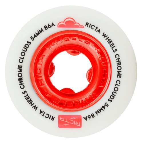 Ricta Cored Clouds 54mm Wheels - Red