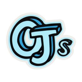 OJ Sketchbook Mylar Sticker - Blue