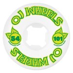 OJ Elite From Concentrate Hardline 54mm Skateboard Wheels - White