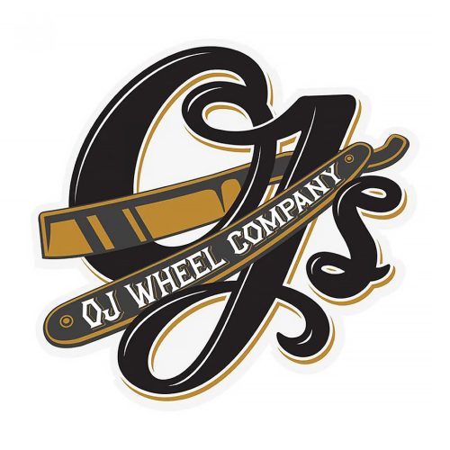 OJ Straight Razor Mylar Sticker