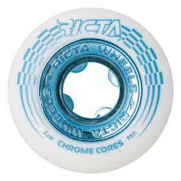 Ricta Chrome Core 54mm Wheels - White Teal