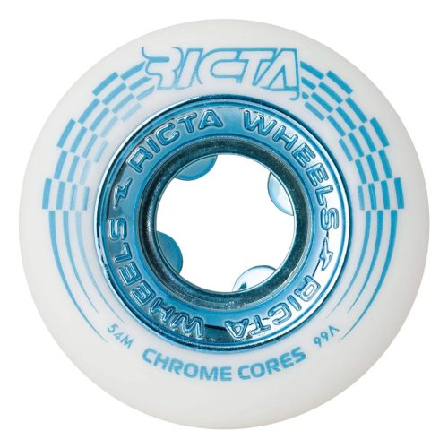 Ricta Chrome Core 54mm Wheels - White Teal