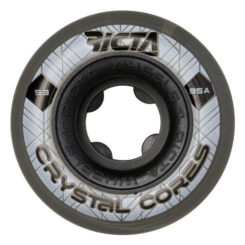 Ricta Crystal Cores 53mm Wheels - Black Clear