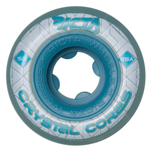 Ricta Crystal Cores 52mm Wheels - Blue Clear