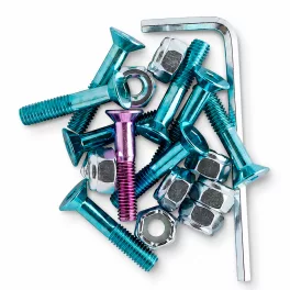 Krux Krome Allen Bolt Se - 1" Blue Pink