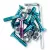 Krux Krome Allen Bolt Se - 1" Blue Pink
