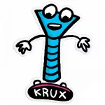 Krux Krome Allen Bolt Se - 1" Blue Pink