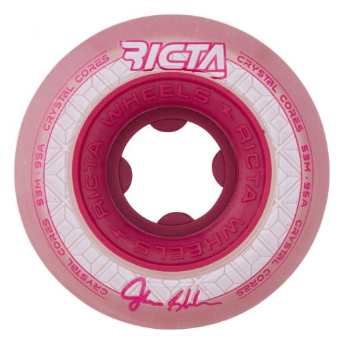 Ricta Crystal Cores 53mm Wheels - Red Clear