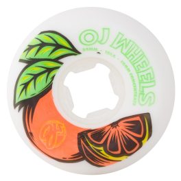   OJ Elite From Concentrate Hardline 54mm Skateboard Wheels - White Orange