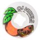 OJ Elite From Concentrate Hardline 52mm Skateboard Wheels - White Orange