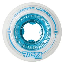 Ricta Chrome Core 53mm Wheels - White