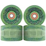 Slime Balls OG Slime Light Ups 60mm Wheels (+ bearings) - Green Glitter