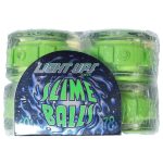 Slime Balls OG Slime Light Ups 60mm Wheels (+ bearings) - Green Glitter