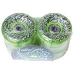 Slime Balls OG Slime Light Ups 60mm Wheels (+ bearings) - Green Glitter