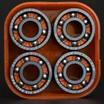 Bronson Speed Co. Raw 6 Ball Csapágyszett
