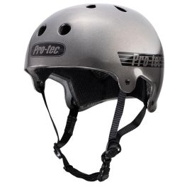  Pro-Tec Old School Certified Helmet - Matte Metallic Gunmetal