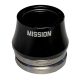 Mission Tall Stack Integrated Headset - Black - NO PACKAGING 