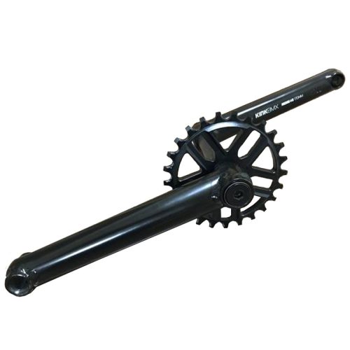 Kink Ridge 165mm Crankset with Sprocket - Black - NO PACKAGING 