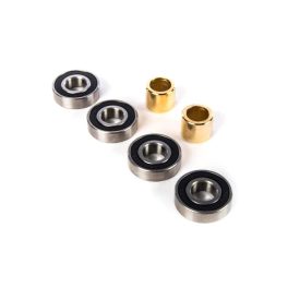Lergo 10 Pcs Bike Skateboard Scooter Ball Roller Bearing Skate Spare Parts Groefkogellagers 8 X 22 X 7 Mm-608ZZ/608RS 