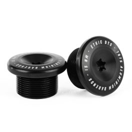 Ethic Alu Bar Ends - Black