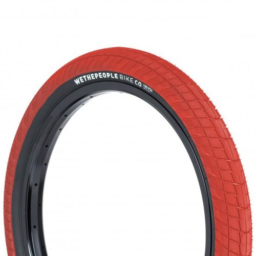 Wethepeople Overbite 2.35" Tire - Red/Black