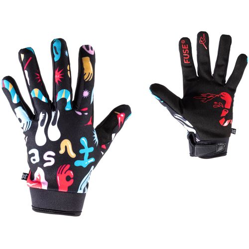 Fuse Chroma Crazy Snake Gloves - Black