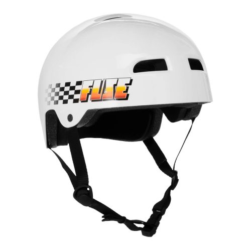 Fuse Alpha Helmet - Glossy White/Speedway