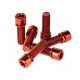 Salt Solid Stem Bolt Set 25mm - Red