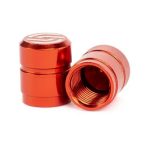 Salt CNC Schrader Cap - Red