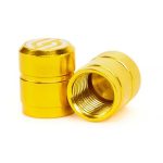 Salt CNC Schrader Cap - Gold
