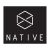 Native Logo Sticker - Black