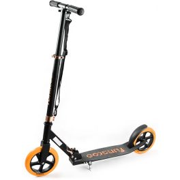 Funscoo 200 Scooter - Black Orange