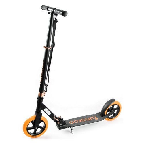 Funscoo 200 Scooter - Black / Orange