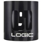Logic Double Clamp Oversized - Black