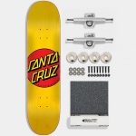 Santa Cruz Classic Dot Gold Kit 7.75" Skateboard