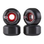 Enuff Corelites 52mm Skateboard Wheels - Black Red